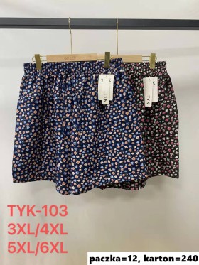 Spodenki damskie , size 3xl-6xl, paczka 12szt, mix kolor