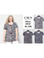 Bluzki damskie , size XL-5XL, paczka 12szt, mix kolor