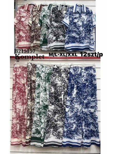 Komplety damskie , size M-2XL, paczka 12szt, mix kolor