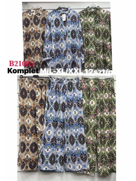 Komplety damskie , size M-2XL, paczka 12szt, mix kolor