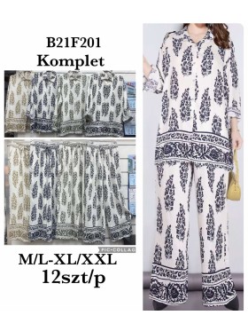 Komplety damskie , size M-2XL, paczka 12szt, mix kolor