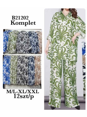 Komplety damskie , size M-2XL, paczka 12szt, mix kolor