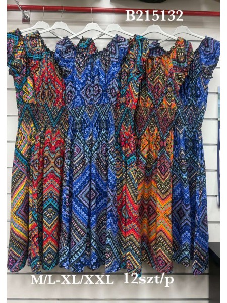 Sukienki damskie , size m-2xl paczka 12szt, mix kolor