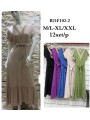 Sukienki damskie , size m-2xl paczka 12szt, mix kolor