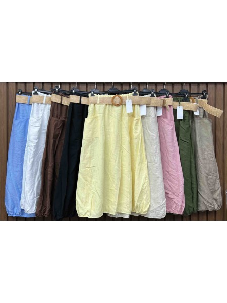Spódnica damskie wloskie ,size uni,paczka 6szt ,mix  kolor