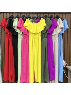 Kombinezony damskie wloskie ,size uni,paczka 6szt ,mix  kolor