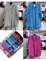 Bluzki damskie wloskie ,size uni,paczka 6szt ,mix kolor