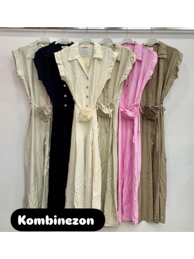 Kombinezony damskie wloskie ,size uni,paczka 6szt ,mix kolor