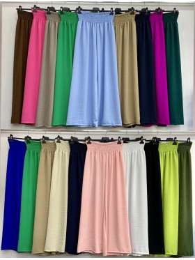 Spodnie damskie wloskie ,size uni,paczka 6szt ,mix kolor