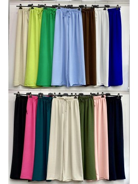 Spodnie damskie wloskie ,size uni,paczka 6szt ,mix kolor
