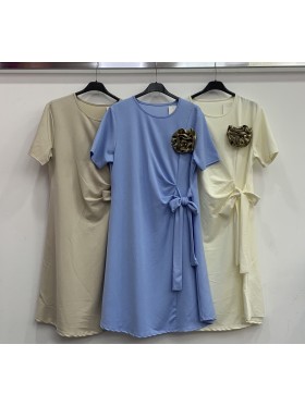 Sukienki damskie wloskie ,size uni,paczka 6szt ,mix kolor