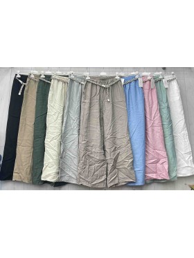 Spodnie damskie wloskie ,size uni,paczka 6szt ,mix kolor