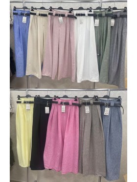 Spodnie damskie wloskie ,size uni,paczka 6szt ,mix kolor