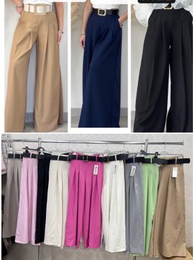 Spodnie damskie wloskie ,size uni,paczka 6szt ,mix kolor