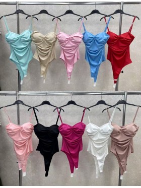 Body damskie wloskie ,size uni,paczka 6szt ,mix kolor