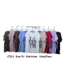 Bluzki damskie , size uni, paczka 12szt, mix kolor