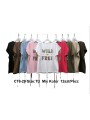 Bluzki damskie , size uni, paczka 12szt, mix kolor