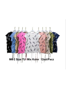 Bluzki damskie , size uni, paczka 12szt, mix kolor