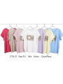 Bluzki damskie , size uni, paczka 12szt, mix kolor