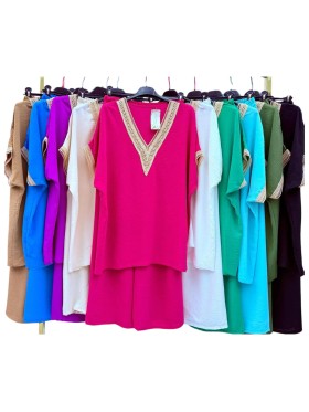 Komplety damskie Włoskie,size uni,paczka 6szt ,mix kolor
