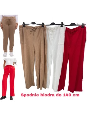 Spodnie damskie   Włoskie,size uni,paczka 6szt ,mix kolor