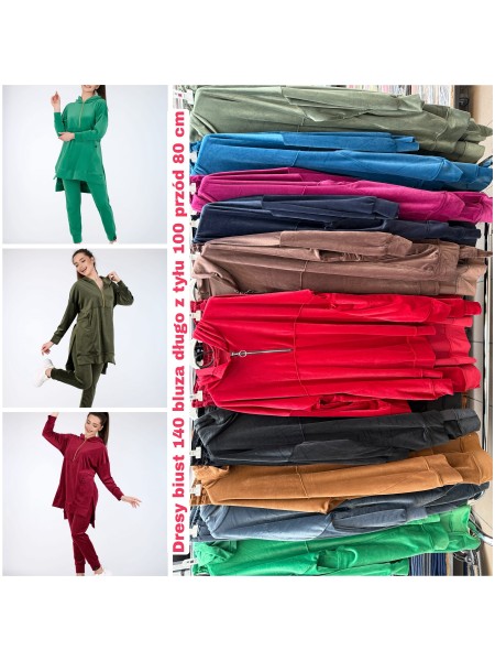 Komplety damskie Włoskie,size uni,paczka 6szt ,mix kolor