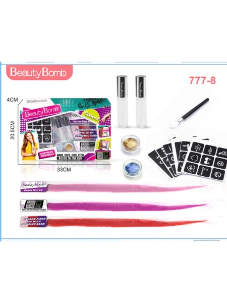 ZABAWKI BEAUTY BOMB. 6 SZT / PACZKA, KOLOR JAK NA ZDZIĘCIU