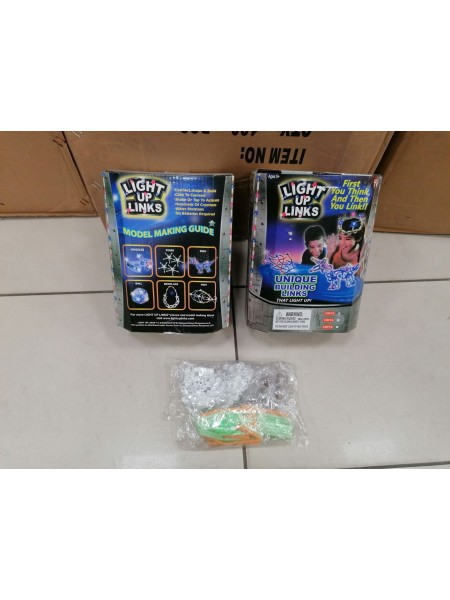 ZABAWKI LIGHT UP LINKS . 6 SZT / PACZKA, KOLOR JAK NA ZDZIĘCIU