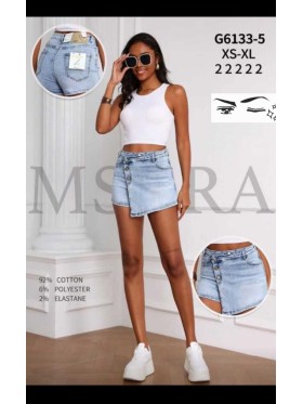 Spódnica krótka jeansowa damska Msara,size xs-xl,paczka 10szt ,