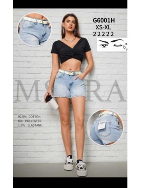 Spodenki jeansowe damskie Msara,size xs-xl,paczka 10szt ,