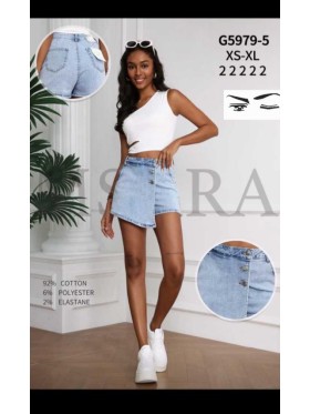 Spódnica krótka jeansowa damska Msara,size xs-xl,paczka 10szt ,