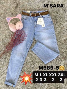 Jeansy damskie Msara,size M-3xl,paczka 12szt ,