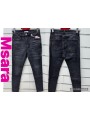Jeansy damskie Msara,size 30-38,paczka 10szt ,