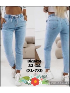 Jeansy damskie ,size xl-7xl,paczka 12szt ,