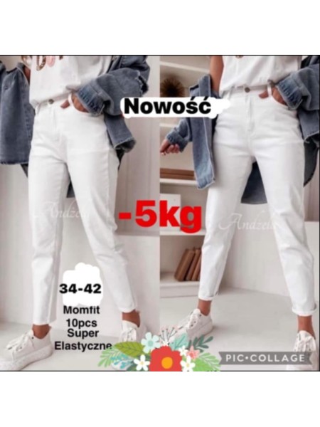 Jeansy damskie ,size 34-42,paczka 10szt ,