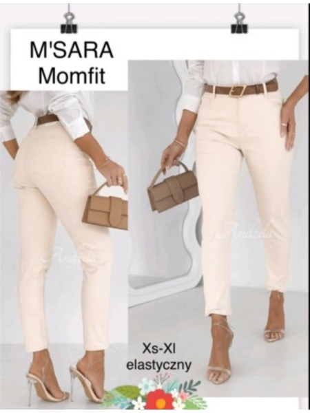 Jeansy damskie Msara,size XS-xl,paczka 10szt ,
