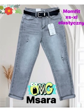 Jeansy damskie Msara,size XS-xl,paczka 10szt ,