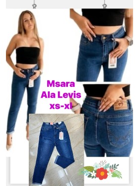 Jeansy damskie Msara,size XS-xl,paczka 10szt ,