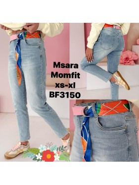 Jeansy damskie Msara,size XS-xl,paczka 12szt ,