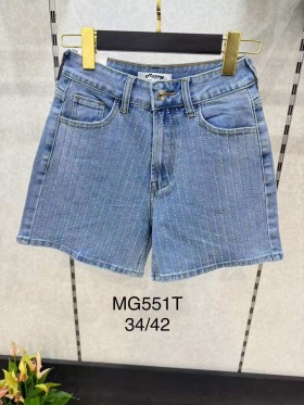 Spodenki jeansowe damskie ,size 34-42,paczka 10szt ,