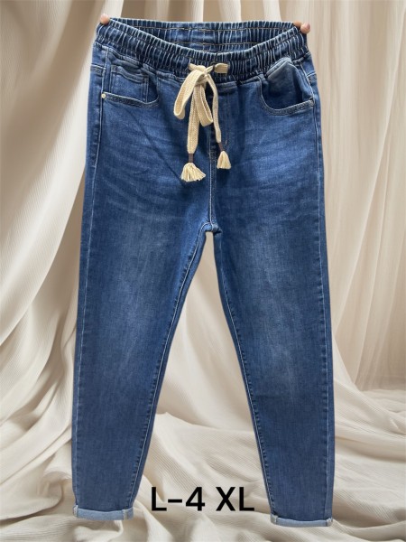 Jeansy damskie ,size l-4xl,paczka 6szt ,