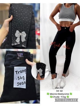 Jeansy damskie ,size34-42,paczka 10szt ,