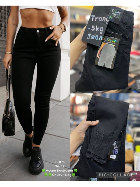 Jeansy damskie ,size34-42,paczka 10szt ,