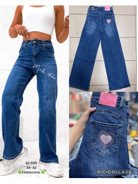 Jeansy damskie ,size34-42,paczka 10szt ,