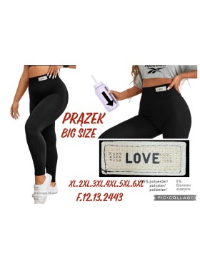 Legginsy damskie ,size xl-6xl,paczka12szt ,mix kolor