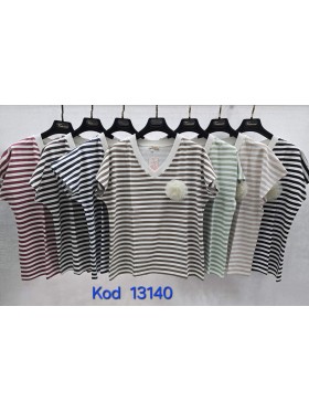 Bluzki damskie Tureckie, size standard ,paczka 12szt mix kolor