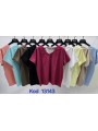 Bluzki damskie Tureckie, size standard ,paczka 12szt mix kolor