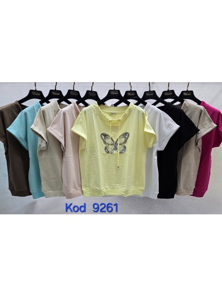 Bluzki damskie Tureckie, size standard ,paczka 12szt mix kolor