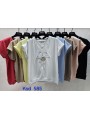 Bluzki damskie Tureckie, size standard ,paczka 12szt mix kolor