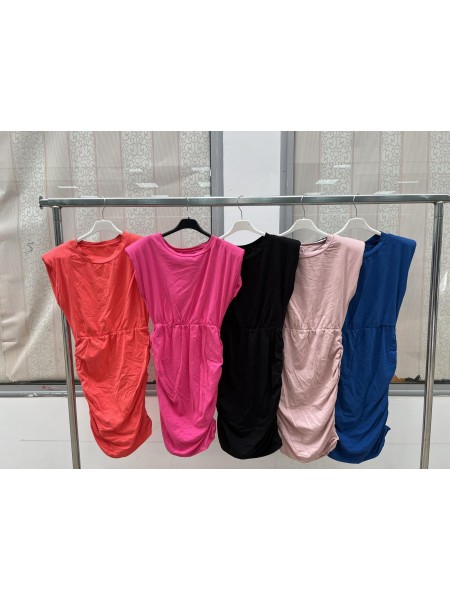 Sukienki damskie Włoski ,size uni  ,paczka 6szt mix kolor